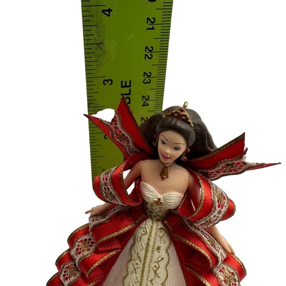 Hallmark Keepsake Ornament Holiday Barbie 1997 Christmas Collector's Series Vint - Picture 8 of 8